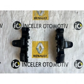 Renault Fluence Ön Tampon Braketi Set  2009 (Oem No:  622217286R)