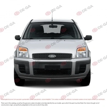 Ford Fiesta Arka Tampon Demiri 2002- (Oem No:  2S6117970Ac)