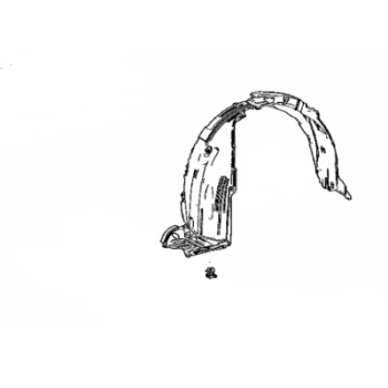 Toyota Chr- 2015-2023; Ön Çamurluk Davlumbazı Sağ Oem No: (53875-1F4021)