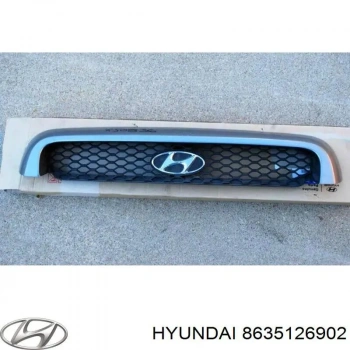 Hyundai Santa Fe Ön Panjur Üst Çıta 2000-2006  (Oem No:  8635126902)
