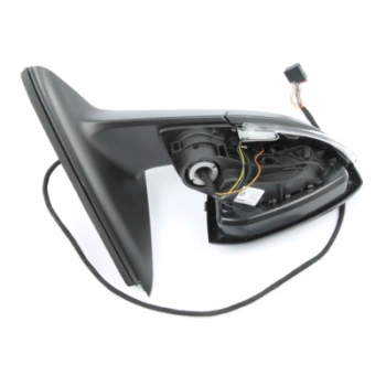 Ayna Dış Dikiz Octavia 2013 Sonrası Elektrikli, Isıtmalı, Astarlı, Katlanır, Yan-Alt Lambalı Sağ (Oem No:5E1857508Ad)