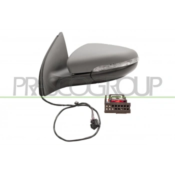 Vw Golf6 2010-2013 Dış Dikiz Aynası Sol Astarlı-Otomatik Katlamalı (Oem No:5K0857507Af)