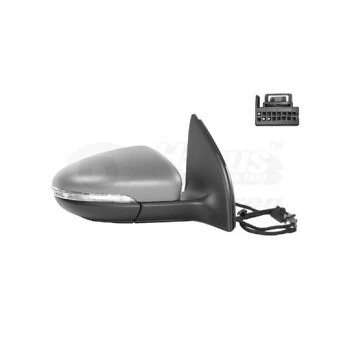 Vw Golf6 2010-2013 Dış Dikiz Aynası Sağ Astarlı-Otomatik Katlamalı (Oem No:5K0857508Af)