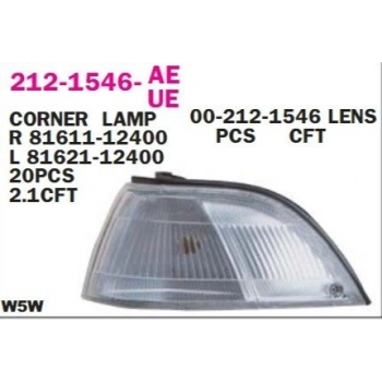 Corolla (E9) 88 92 Sinyal Lambası Sol  (Oem No:8162012400)