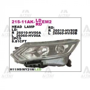 Qashqai (J11) 2017  Far Sol Led (Oem No:26060Hv05A)