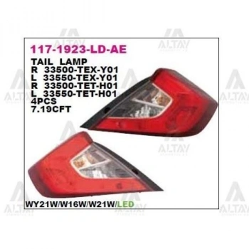 Civic (Fc) 2017  Stop Lambası Dış Sağ  (Oem No:33500Texy01)