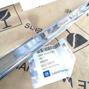 Opel İnsignia B 2018  Sis Far Bakalit Çıtası Sol  Metalik Siyah (Oem No:13491269)