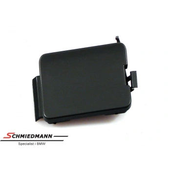 1991-1998 Bmw 3 Serı E36 Sd/Coupe Arka Tampon Çeki Demiri Kapağı Siyah (Cs0026) (Tw) (Oem No:51128119217)