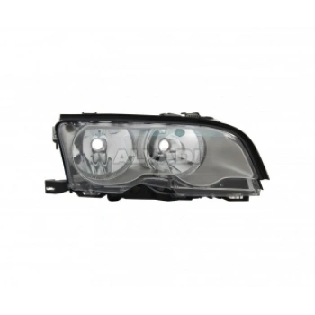 Bmw 3 Serisi Ön Far Elektrikli Motorlu Coupe Gri Sağ 2001-2004  (Oem No:  63126919628)