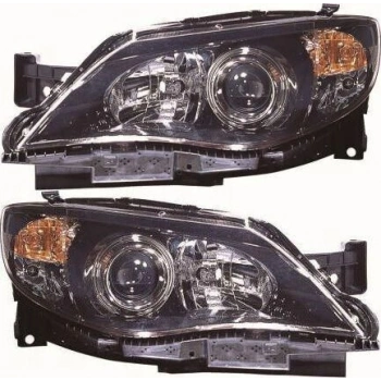 Subaru İmpreza Ön Far Elektrikli Motorlu Sıyah Sol 2008-2011 (Oem No:  84001Fg211)