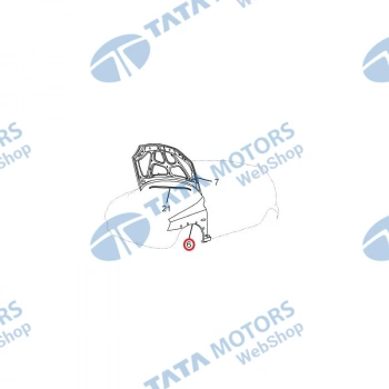 Tata Indıgo/Indıca- Sd/Hb- 2005-2011; Ön Çamurluk Sol Sinyal Delikli/Dodik Deliksiz (Tyg) Oem No: (26788810Z103)