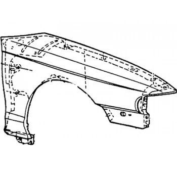 Ford Mustang- 1994-1996  Ön Çamurluk Sol Oem No: (F6Zz-16006Aa)
