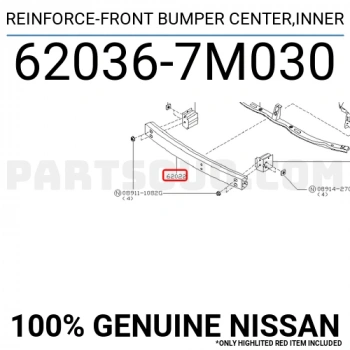 Tampon Demiri Almera 2000-2002 Ön Oem No: 62036-7M030