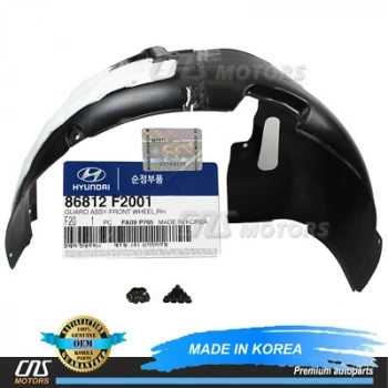 Çamurluk Davlumbazı Elantra Ön 2016-2018 Sağ (1 Adet) (Oem No: 86812-F2001)