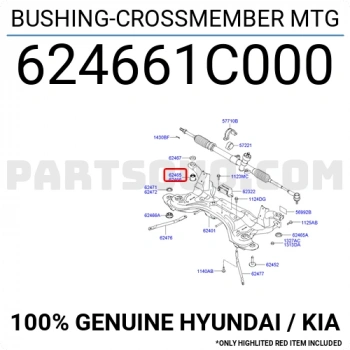 Getz 2003  Travers Burcu Ön Büyük (Oem No:624661C000)