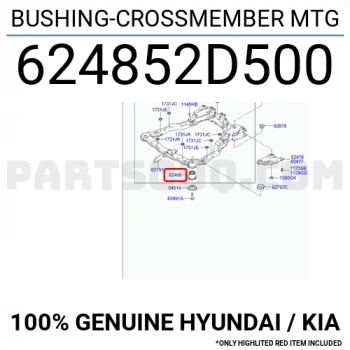 Elantra 2001 2005 Travers Burcu  (Oem No:624852D500)