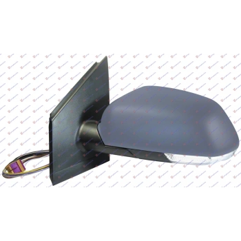 Vw Polo 2005-2010 Dış Dikiz Aynası Sol Astarlı Kapaklı (7 Pın) (Oem No:6Q1857507Aj)