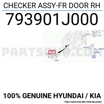 İ20 2008 2014 Kapı Gergisi Ön Sağ (Oem No:793901J000)