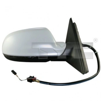 Vw A4  2008  Dış Dikiz Aynası Sol Elektrikli Isıtmalı Astarlı Sinyallı (10 Pın) (Oem No:8K1857409Ag)