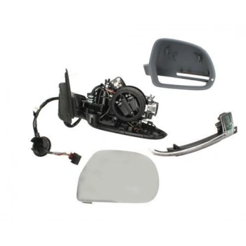 Vw A3  2008 2012 Dış Dikiz Aynası Sağ Elektrikli Isıtmalı Astarlı Sinyallı Kör Noktalı 3 Kapı (8 Pın) (Oem No:8P1858532Db)