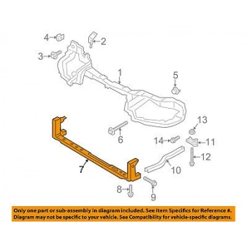 2013-2016 Ford Kuga Ön Panel Alt Parça (Tw) (Adet) (Oem No:Cv6Z7810812A)