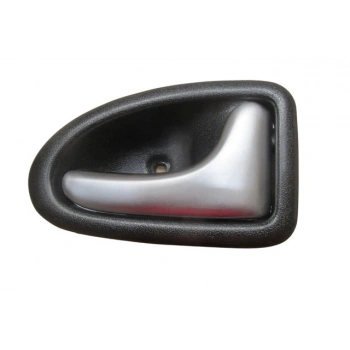 Renault Clio 2 2002-2008 - Sd/Hb - Ön Kapı İç Açma Kolu Sağ Sıyah (Nıkelaj Kulplu) (Oem No: 8200641126)