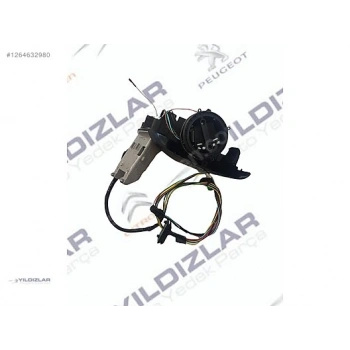 Citroen C4 2004-2011 Dış Dikiz Aynası Sağ (Isıtmalı Astarlı Sensörlü Mavı Cam) (Oem No: 8149Yn)