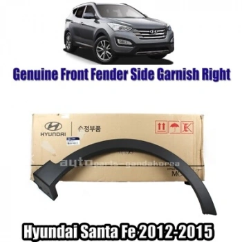 Hyundai Santa Fe 2012-2015 Ön Çamurluk Dodik Plastiği Sağ (Oem No: 877122W000Ca)