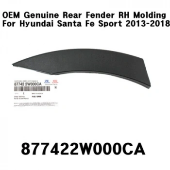 Hyundai Santa Fe 2012-2015 Arka Çamurluk Kaplaması Dodik Teker Üstü Sağ (Oem No: 877422W000Ca)