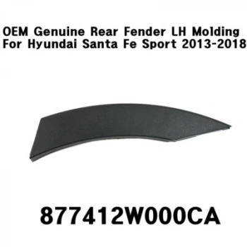 Hyundai Santa Fe 2012-2015 Arka Çamurluk Kaplaması Dodik Teker Üstü Sol (Oem No: 877412W000Ca)