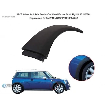 Mini Cooper 2001-2006 R50 Ön Çamurluk Dodik Plastiği Alt Sağ (Oem No: 51131505864)