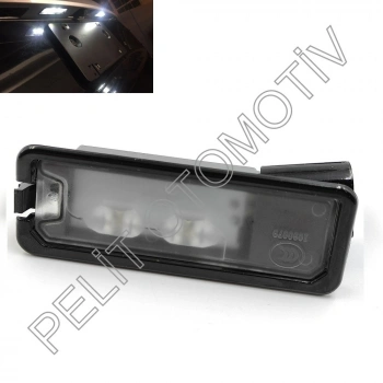 Volkswagen Amarok - Polo - Seat İbiza - Leon (2004 Yılında Çıkan Kasa) Golf6-Golf7- Plaka Lambası LedLı (Oem No: 1K8943021D)