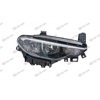Fiat Egea 2015-2021 Ön Far Motorlu Siyah Sağ (Oem No: 52214456)