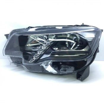 Peugeot Rifter (2019 Yılında Çıkan Kasa) Ön Far Elektrikli Motorlu Mercekli Led Gündüz Far Sol (Oem No: 9816827280)