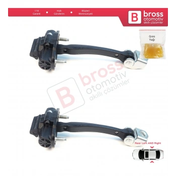 Ford Ranger (2022 Yılında Çıkan Kasa) [Tra] Kapı Gergisi Arka (Oem No: Kb3B2627200Ba)