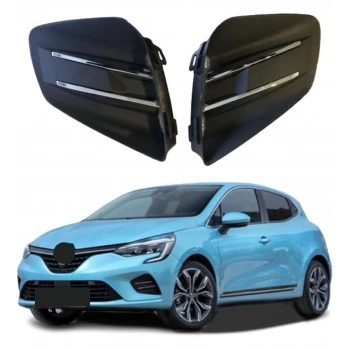 Renault Clio (2020 Yılında Çıkan Kasa) Ön Sis Lambası Kapağı Çıtası Nikelaj Set Sağ