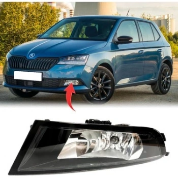 Skoda Fabia (2018 Yılında Çıkan Kasa) Ön Sis Lambası Sol (Oem No: 6V0941699A)