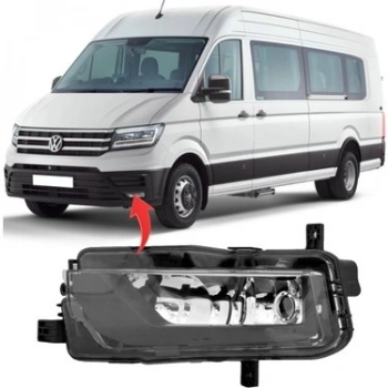 Volkswagen Crafter (2016 Yılında Çıkan Kasa) Ön Sis Lambası Sol (Oem No: 7C0941661A)