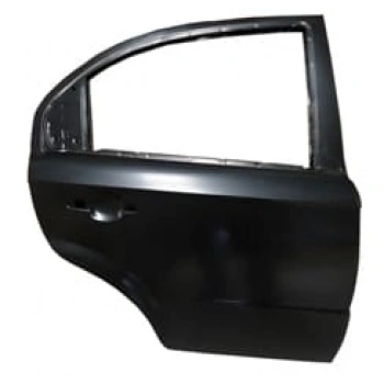 Chevrolet Aveo- Sd- 2007-2012; Arka Kapı Komple Sağ (Çelik Barlı) Siyah (Bfn) Oem No: (96648860)