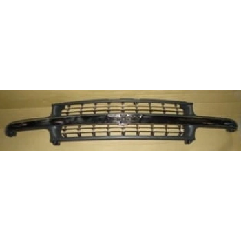 Chevrolet Sılverado- 1999-2002; Ön Panjur Siyah (Üst Çıtası Ve Petekleri Nikelajlı) Oem No: (15764313)
