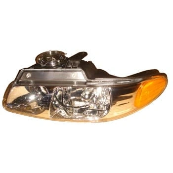 Chrysler Country- Town- 2000; Far Lambası Sol Manuel (Şeffaf Sarı/Reflektörlü) (Eagle Eyes) Oem No: (4857151Ad)