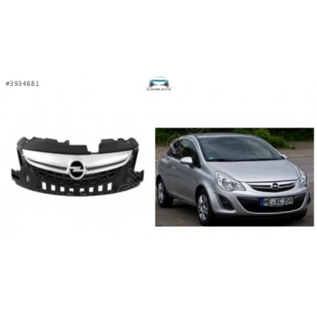 opel corsa- d- 2011-2014 ön panjur sıyah nıkelaj çıtalı (tw) Oem No (1400870)