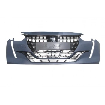 peugeot  208  2020-2023  ön tampon sıyah panjurlu komple (tw))