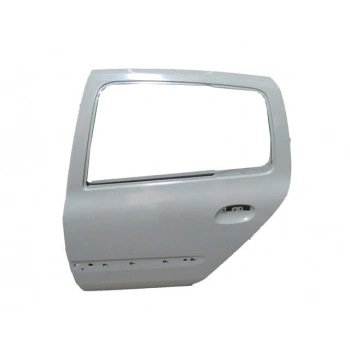 Renault Clio- 2- Hb- 1998-2001; Arka Kapı Komple Sol Band Delikli/Gri Boyalı (İceli/Çekomastikli)(Tw) Oem No: (7751472475)