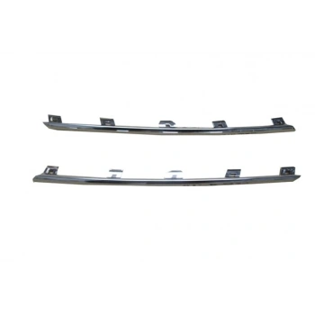 Renault Kadjar- 2015-2018; Ön Panjur Üst Çıtası Nikelajlı Sağ/Sol Set 2 Parça (Tyg) Oem No: (960100956R)