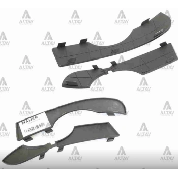 Sis Lamba Kapağı Elantra 01Sonrası Alt-Üst Sol Takım (Sis Delikli) (Oem No: 86527-2D600+86525-2D600)