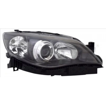Subaru İmpreza 2008-2011 Ön Far Elektrikli Motorlu Siyah Sol (Oem No: 84001Fg211)