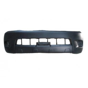 Toyota Hilux- Pıck Up Vıgo- D4D 2005-2009; Ön Tampon Siyah (Plastik 4X2 Dodik Deliksiz Sis Kapaklı)(Lm) Oem No: (52119-0K010)