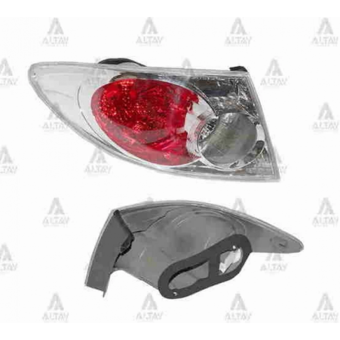 Stop Lambası Mazda-6 2003-2006 Krom Dış Sol (1 Adet) (Oem No: Gj6A-51-180E)