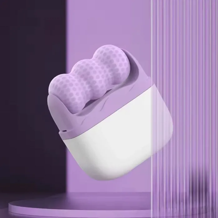 Gudli Ice Face Roller Çift Başlı Buzlu Yüz Masaj Aleti Canlandırıcı Sıkılaştırıcı